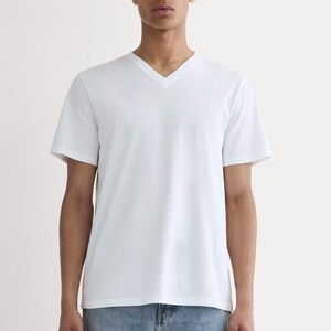 Everlane The Essential Organic V-Neck Tee
